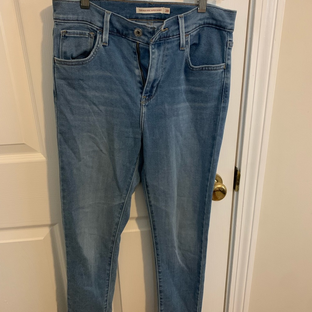 720 high rise super skinny Levi’s